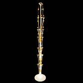 Стойка для шаров "Фонтан" 1,3 м. с подсветкой теплый белый, 13 насадок (Китай) 6232529